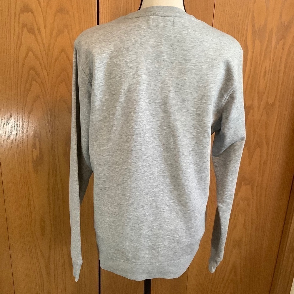 Nwot Suspicious Antwerp Grey Skull Sweatshirt Sz-S — image 2 of 5